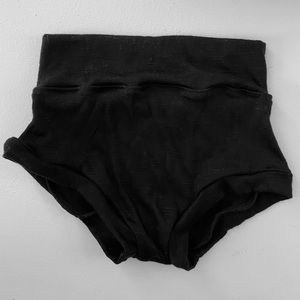 Black baby bloomers / diaper cover